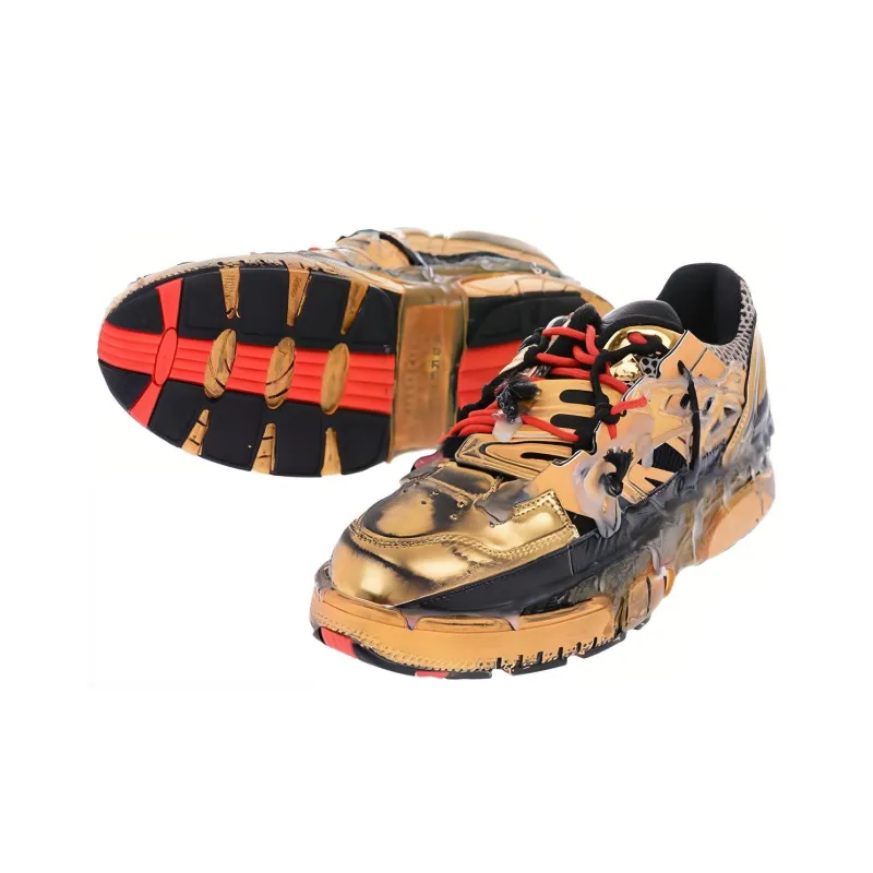Maison Margiela Low Top Sports Casual Shoes Men's Yellow-2