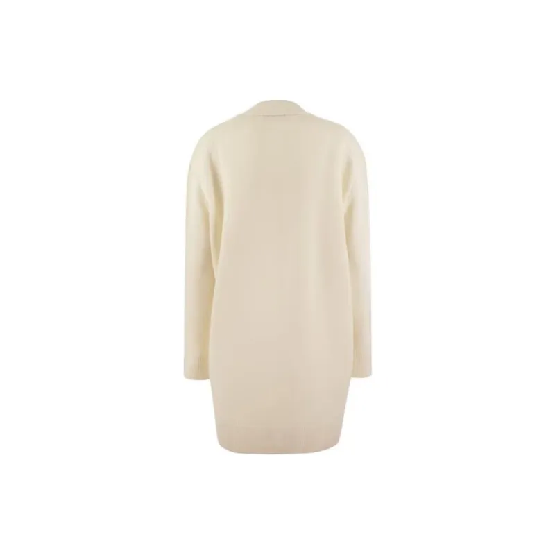 Fabiana Filippi V Neck Knitted Oversized Cardigan-1