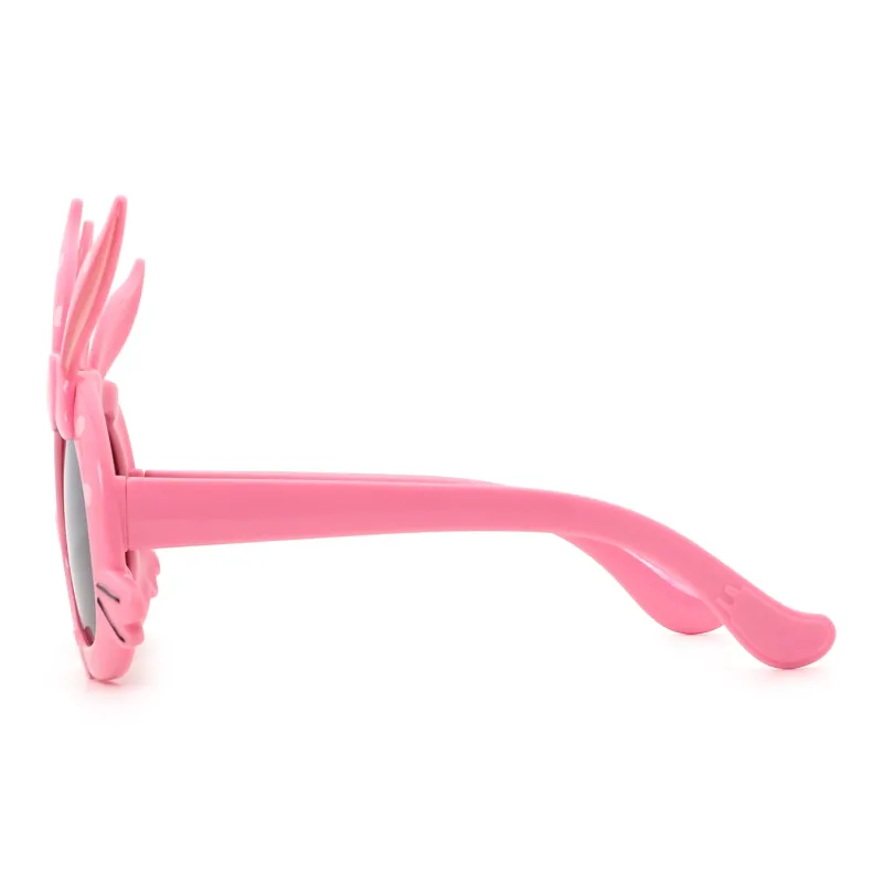 Pair Ponyo Irregular Shape Sunglasses Kids' Pink-2