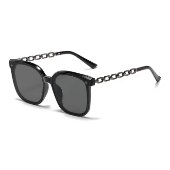 EQUIPMENTELEGANT Metal Plastic Round Sunglasses Unisex