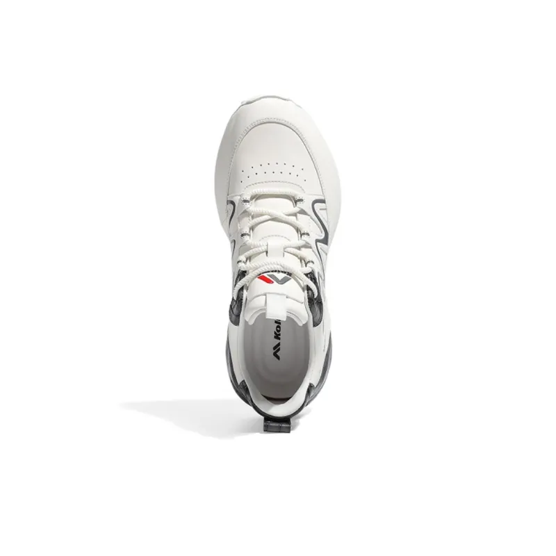 KOLUMB Kolumb Anti Slip Wear Resistant Low Top Casual Shoes Men's White Gray-3