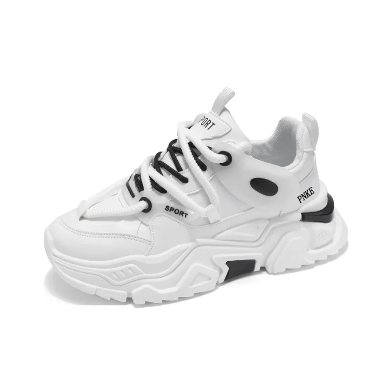 PNKE Anti-Slip And Wear-Resistant Height Increasing Low-Top Chunky Sneakers Men's-9