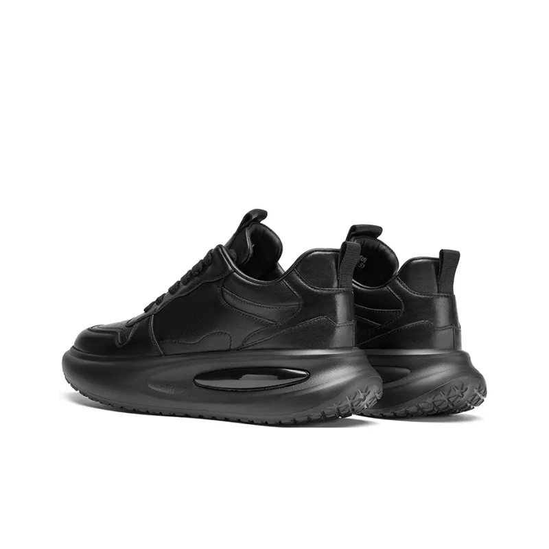 ROBERTA DI CAMERINO Anti Slip Wear Resistant Low Top Casual Shoes Men's Black-3