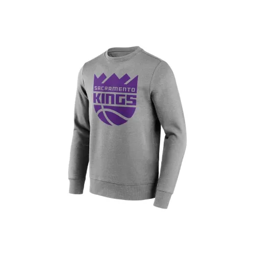 NBA Sacramento Kings Sweatshirts Men Gray