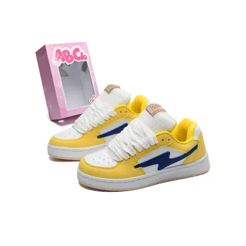 ABCIO Slip Resistant Water Resistant Cushioning Low Top Skateboard Shoes Unisex Box Included