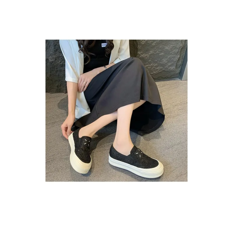 Bull Charm Casual Single Shoes Women's-5
