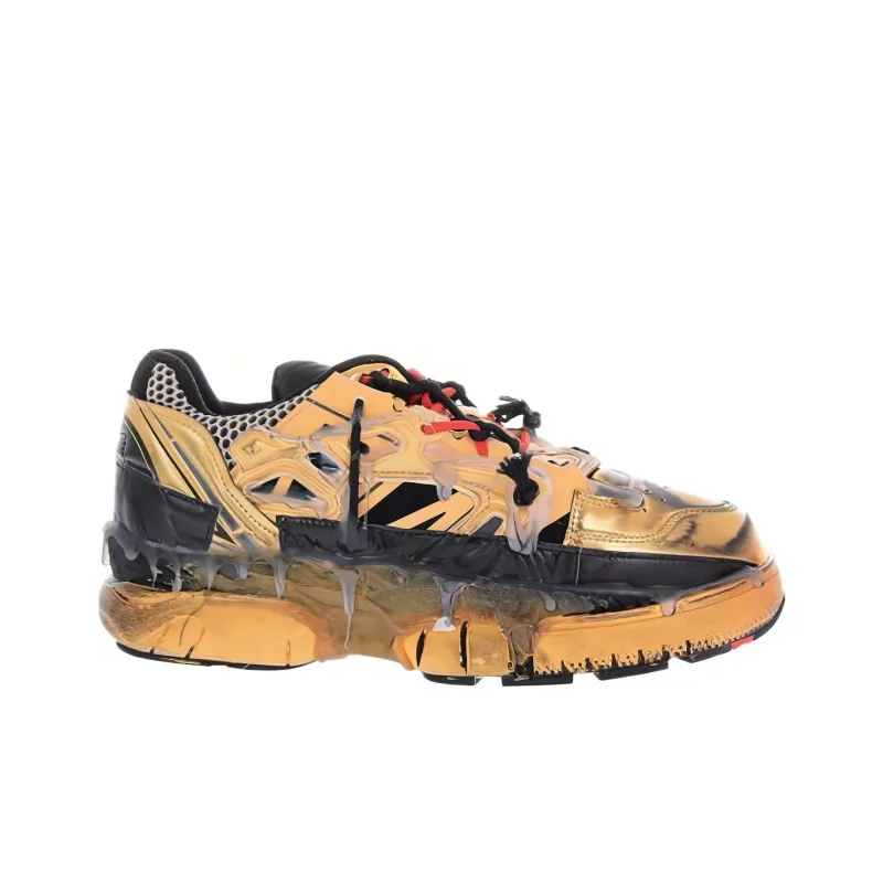 Maison Margiela Low Top Sports Casual Shoes Men's Yellow-1
