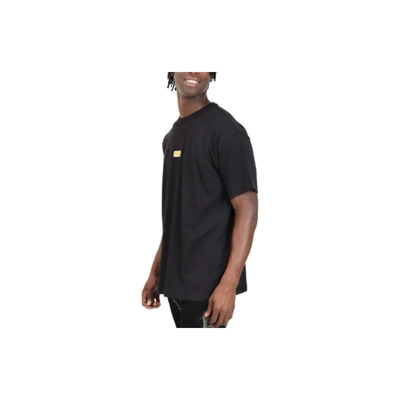 VERSACE JEANS Logo Plaque Crewneck T Shirt-2