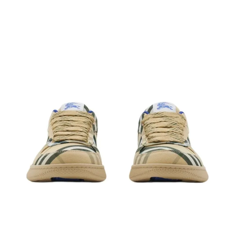 Burberry Terrace Low Top Skateboard Shoes Women's Umber-2