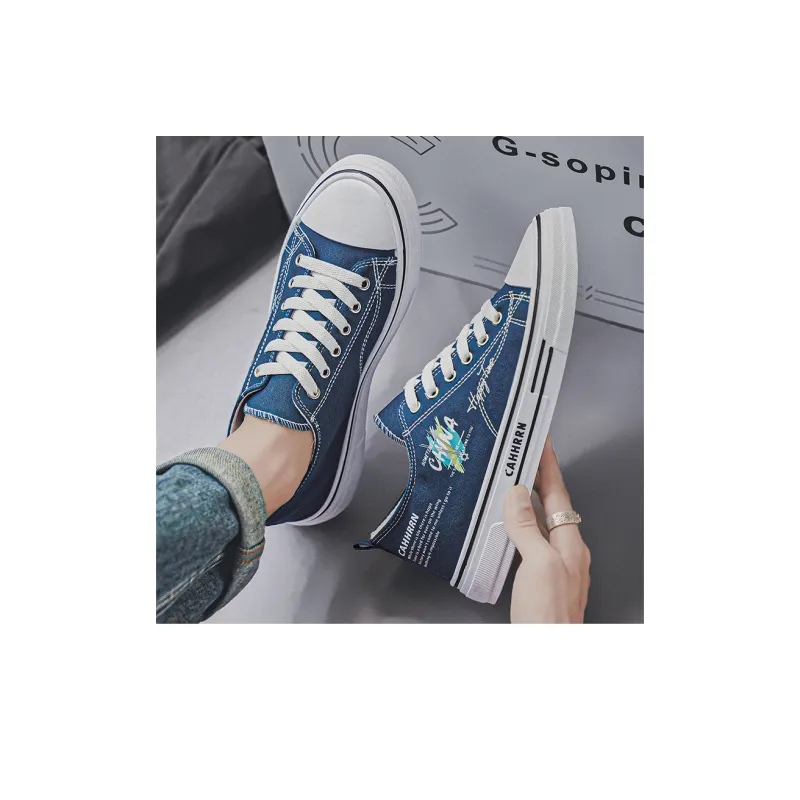 Abango Abrasion-Resistant Low-Top Casual Shoes Men's-14