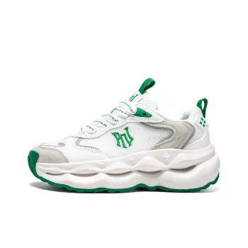 Pnj Anti Slip Wear Resistant Breathable Lightweight Height Increasing Low Top Chunky Sneakers Unisex Apple Green
