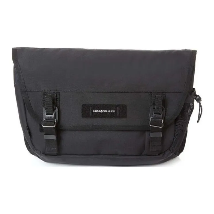 SAMSONITE Polyester Shoulder Bag Crossbody Bag Unisex Black-0