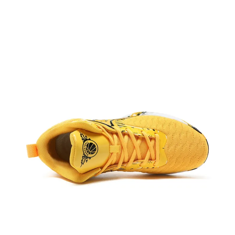 MUSNODO Shock Absorbers With Slip Resistant And Abrasion Resistant Properties Mid Top Basketball Shoes Men's-11