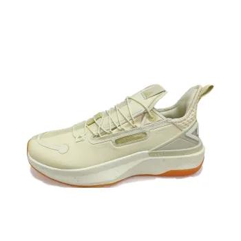 PEAK Classic Heritage Cushioning Wear Resistant Low Top Casual Running Shoes Women's Milk Jade