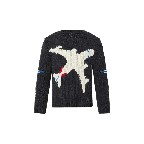 LOUIS VUITTON LV Plane Chunky Crewneck 