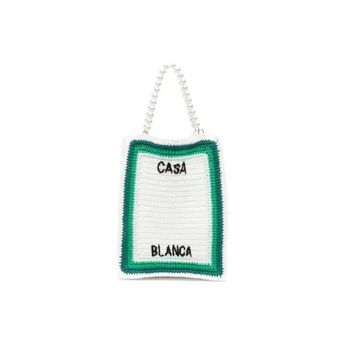 Casablanca Crochet-knit Tote Bag