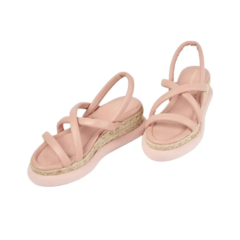 Paloma Barceló Kelsie Strap Sandals 6cm Women's Pink-2