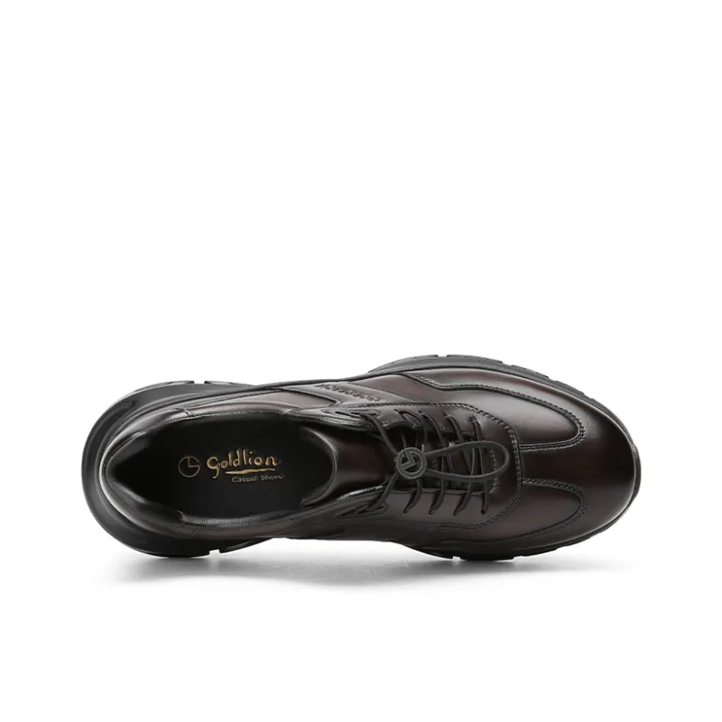 GOLDLION Abrasion Resistant Low Top Casual Shoes Men's-2