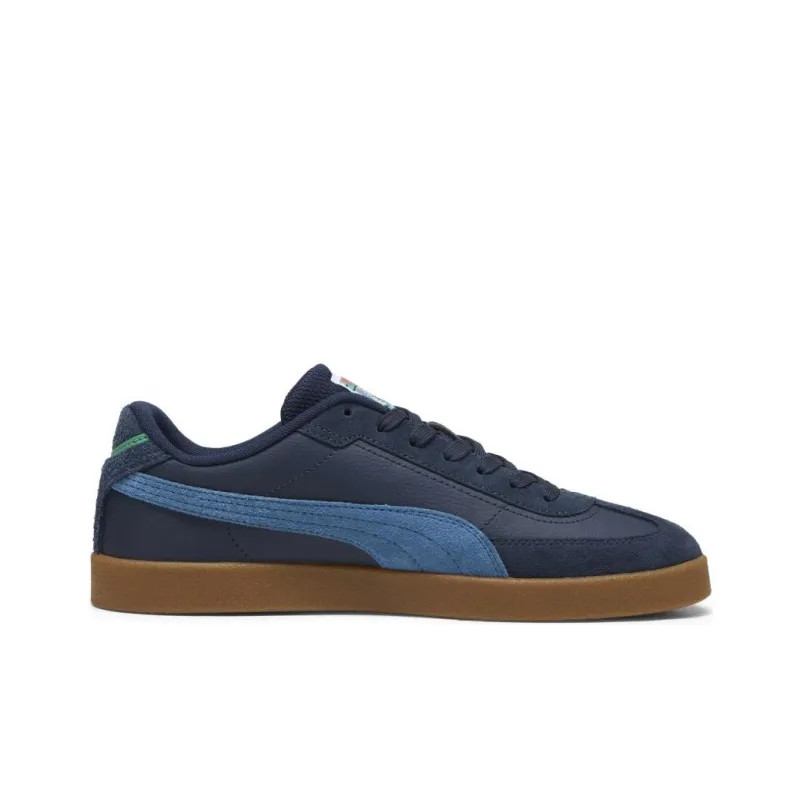 PUMA Club Anti Slip Wear Resistant Low Top Skateboard Shoes Men's Blue-1