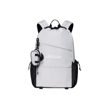 Wilson Nylon Backpack Unisex Light Gray