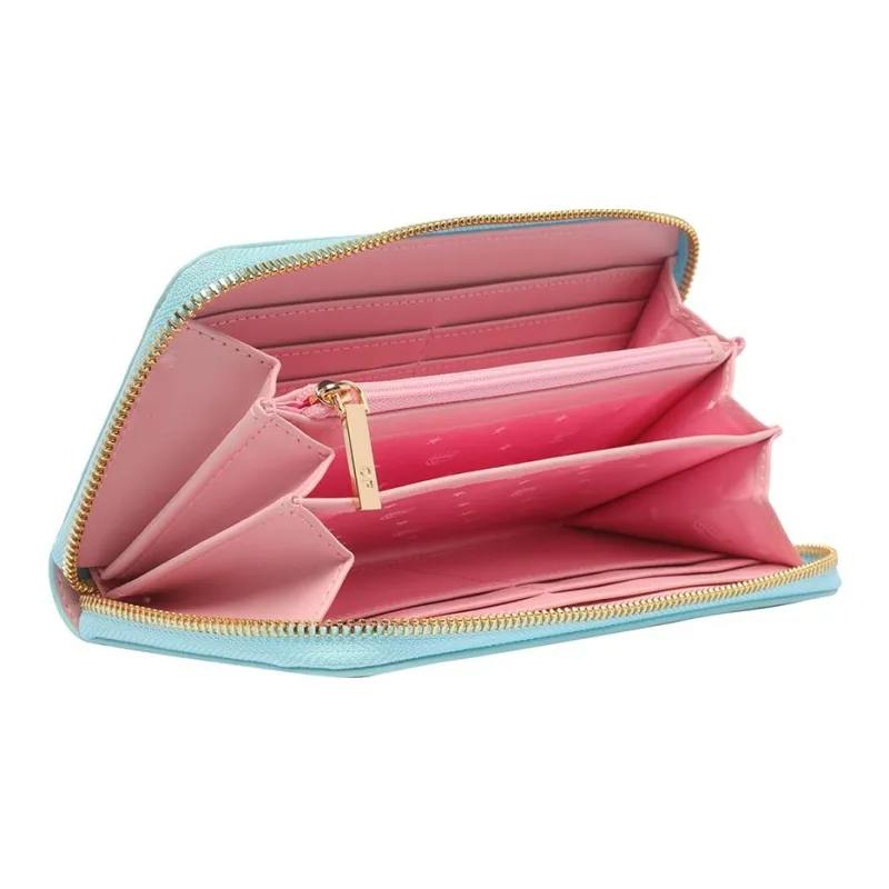 CHIARA FERRAGNI Polyester Wallet Women's Light Blue-3