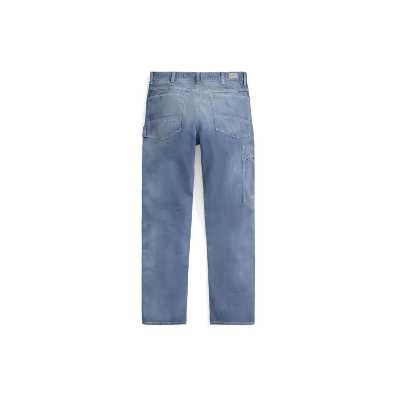 Ralph Lauren Rrl Patchwork Detail Jeans-1