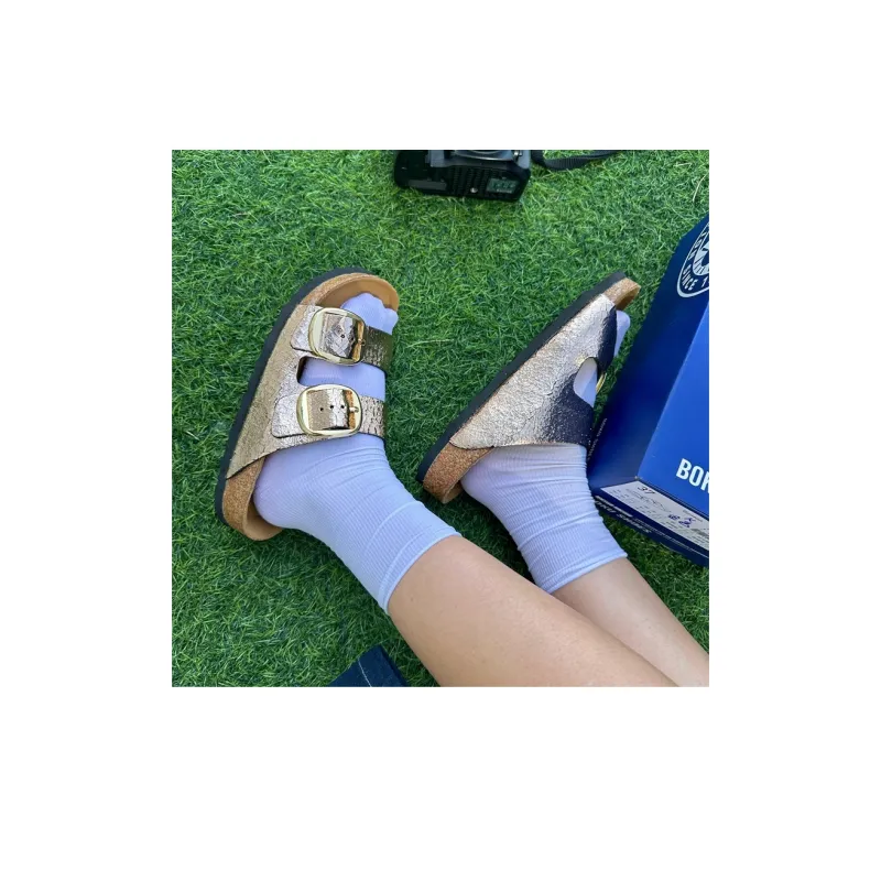 Boku Slide Slippers Unisex Rose Gold-7