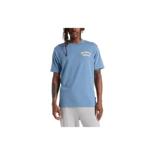 New Balance T-Shirts Men Pale Heron Blue