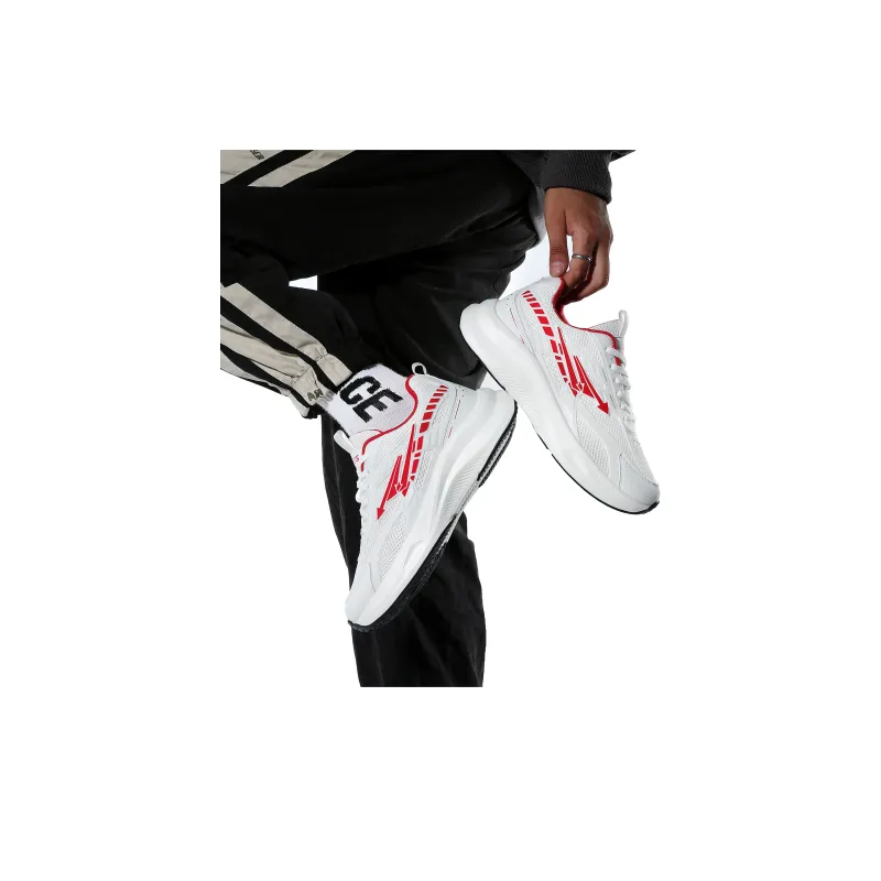 JEANSWEST Cushioning Rebound Abrasion Resistant Lightweight Breathable Slip Resistant Low Top Running Shoes Unisex-10