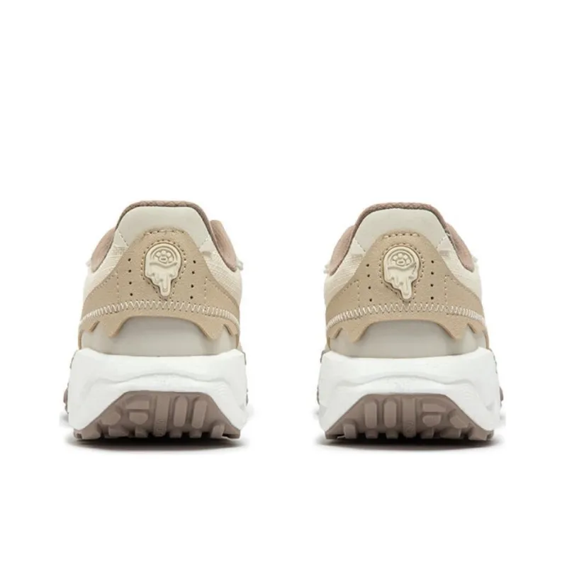 361° Crunchy Biscuit 2 Anti Slip Wear Resistant Low Top Chunky Sneakers Women's Sago-3