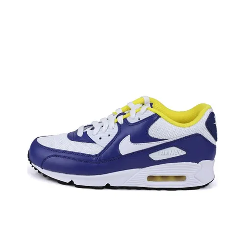 Nike Air Max 90 Running Shoes Men Low-Top Blue