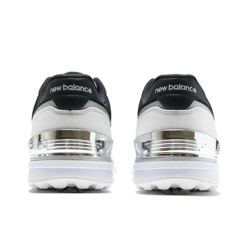 New Balance Anti Slip Wear Resistant Low Top Golf Shoes Unisex White-3