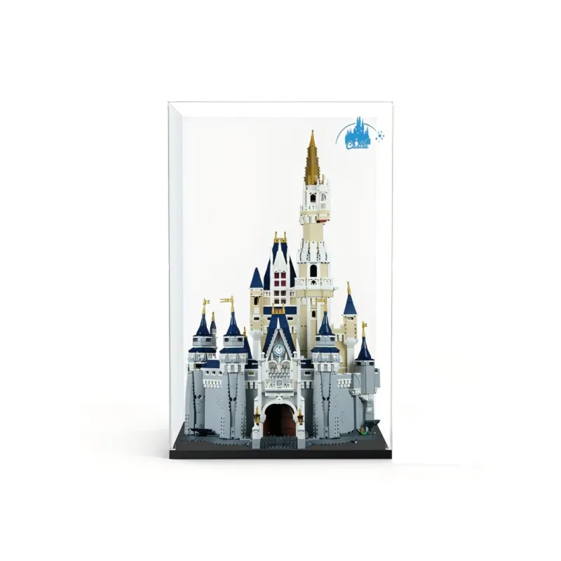 LIGHT YOUR BRICKS LeiYiBai Compatibility Building Block 71040 Disney Castle Storage Box Model Accessories-6