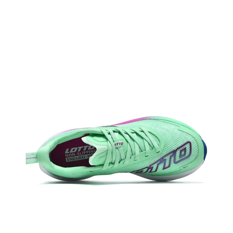 LOTTO Lin Speed PRO Coverage Balance Rebound Low Top Supercritical Foam Running Shoes Men's Turquoise-3