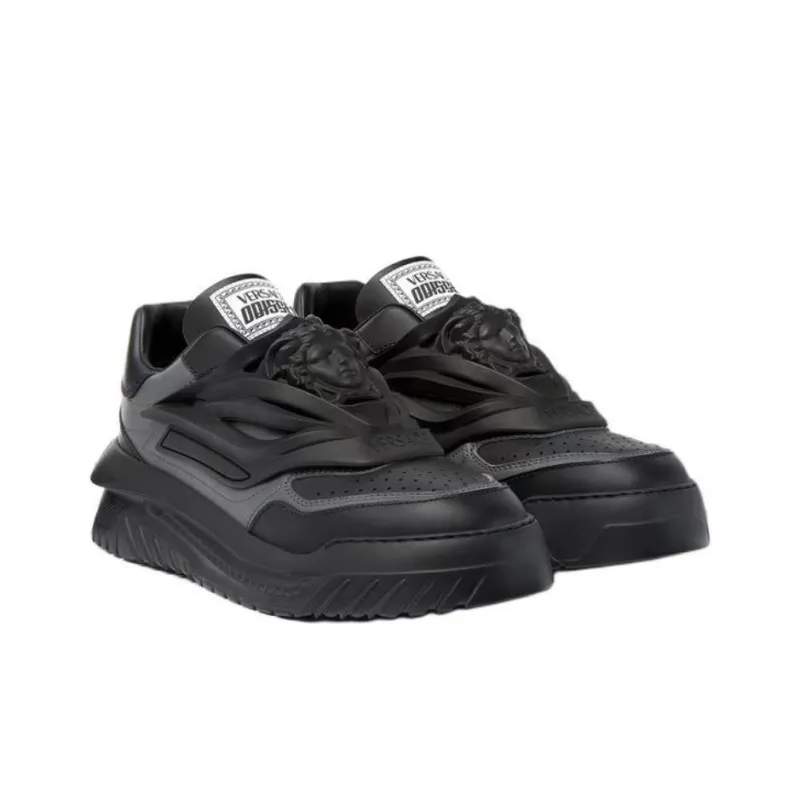 FANSIZHE Odissea Low Top Casual Shoes Men's Black-2