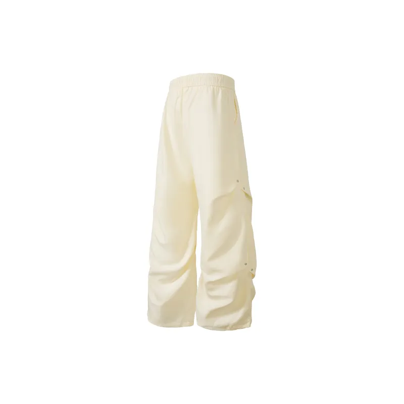 TELENT Casual Pants Unisex Rose Red-8
