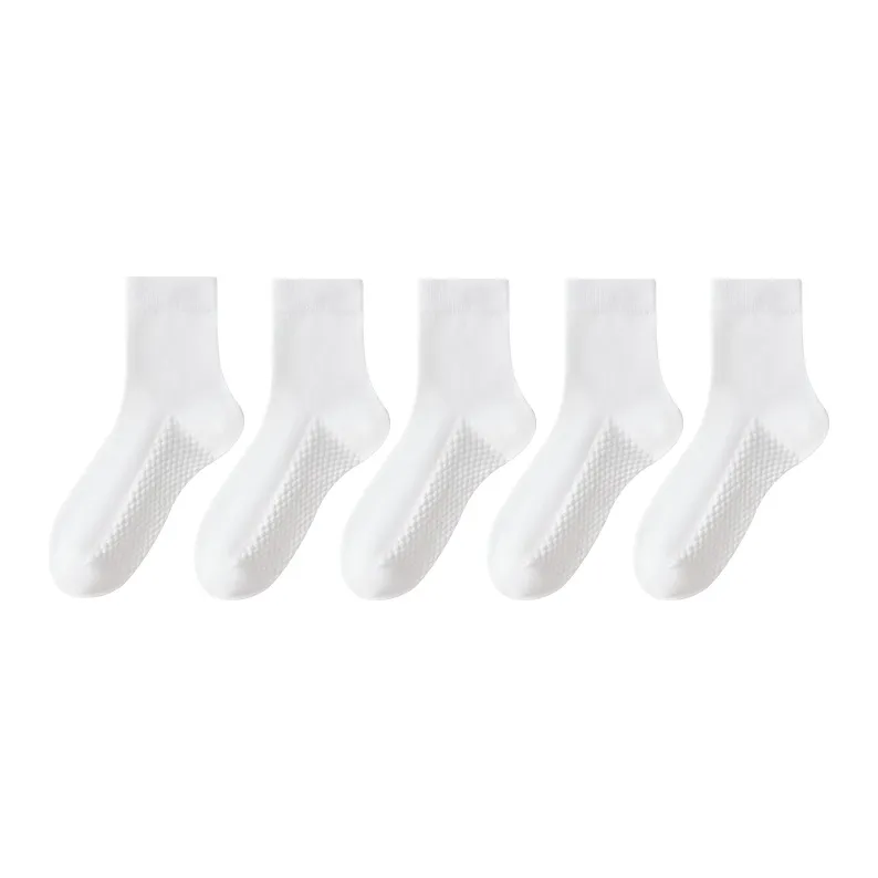 MIIOW Mid Calf Socks Men's 5 Pack-5