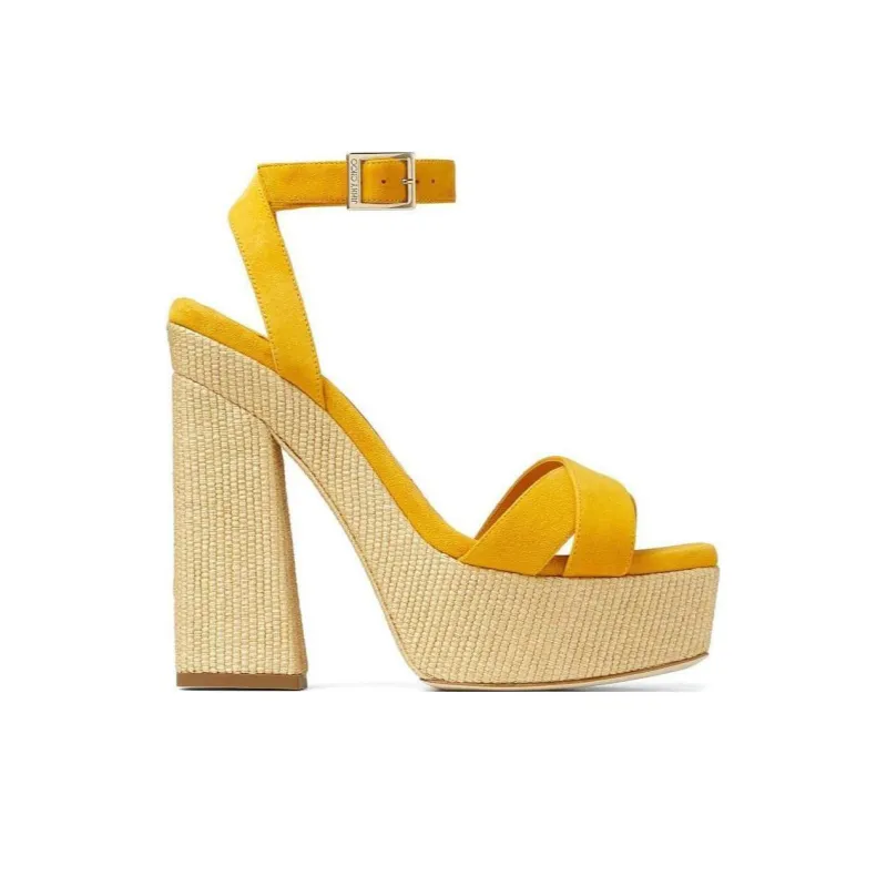 Jimmy Choo Gaia 140mm Platform Sandals-1