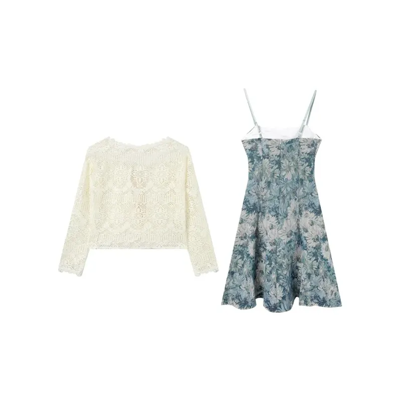 ETSE Two Piece Skirt Sets Women's-1
