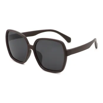 Pair Ponyo Square Sunglasses Kids' Umber