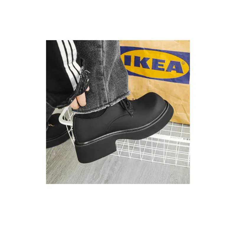 WEISHIBANGWEI Casual Shoes Men's Black-17