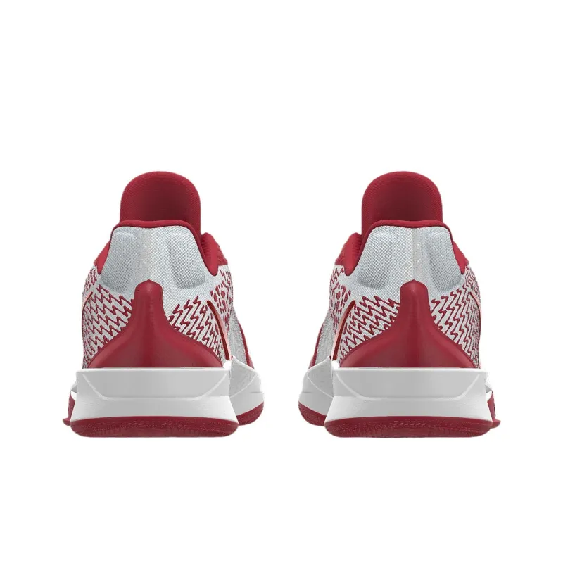 Nike Sabrina 2 Slip Resistant, Abrasion Resistant Cushioning Low Top Basketball Shoes Women's White Red-4