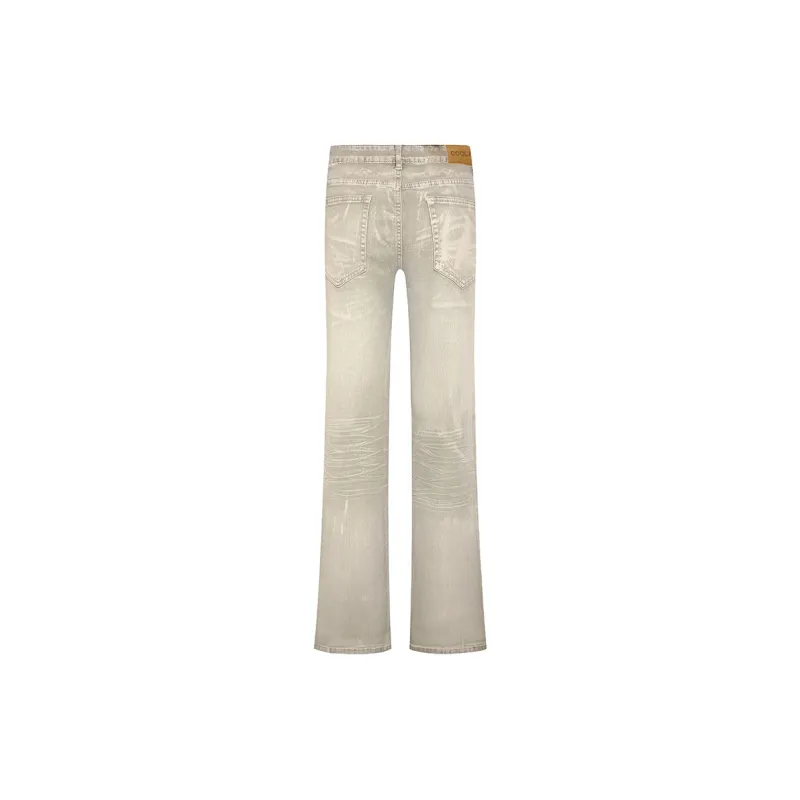COOLALPACA Loose Fit Bootcut Jeans Unisex-1