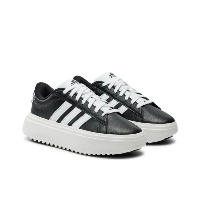 Adidas GRAND COURT Slip Resistant Low Top Casual Shoes Women's Black-1