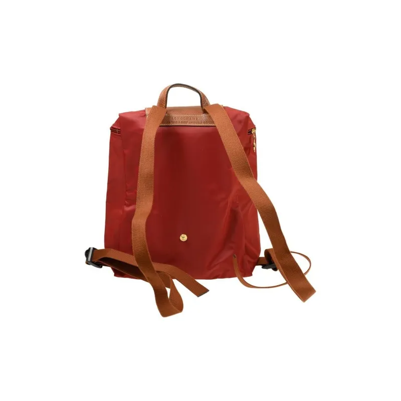 LONGCHAMP Nylon Backpack Women's Red-2