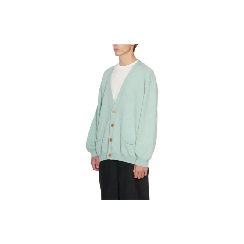 Magliano Logo Detailed V Neck Cardigan-2