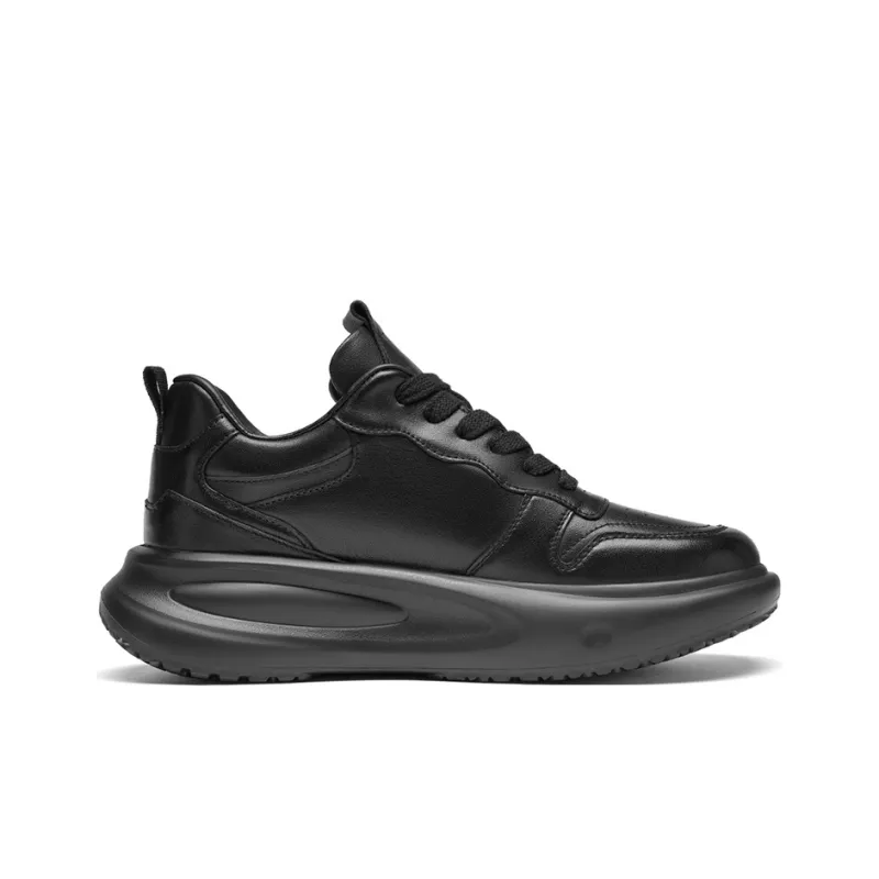 ROBERTA DI CAMERINO Anti Slip Wear Resistant Low Top Casual Shoes Men's Black-1