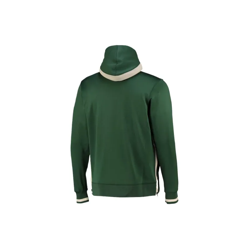 NBA x Nike Milwaukee Bucks Thermafle Sweatshirt Men's Green-1