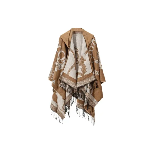 CARTELO Polyester Shawls Unisex
