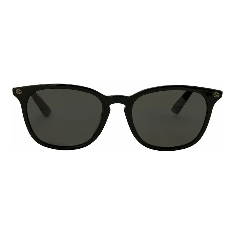 GUCCI Bee Series Black Frame Acetate Round Sunglasses-1